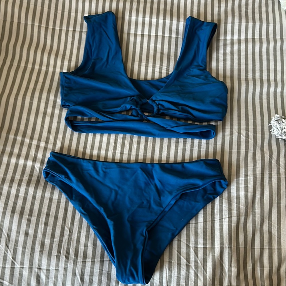 Blue Bikini Set